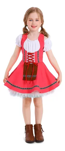 Disfraz De Oktoberfest Alemán Para Niñas, Vestidos Tiroleses