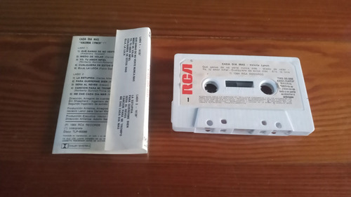 Valeria Lynch - Cada Día Más - Cassette (nuevo)