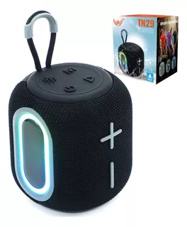 Alto-falante Portátil À Prova D'água Bluetooth 10w Com Luz