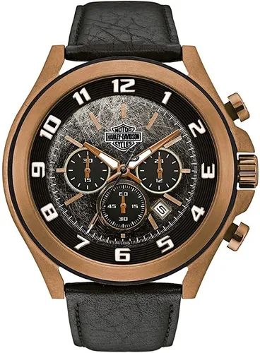 Reloj Harley Davidson By Bulova Hombre 78b148 Original