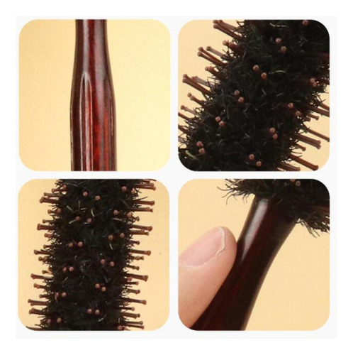 F1 Cepillo De Pelo Peine De Pelo Cepillo Redondo De Rodillo