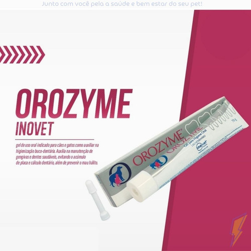 Pasta Orozyme 70g - Inovet Sabor Agradável