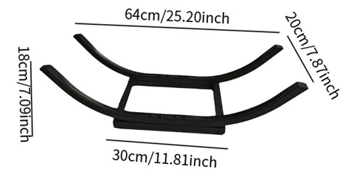 Estante Para Leña Para Chimenea, Almacenamiento De Leña,
