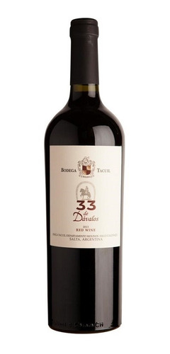 Vino 33 De Davalos Bodega Tacuil Departamento Molinos Salta