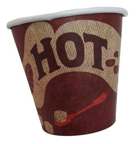 Imagen 1 de 3 de Vaso De Polipapel 4oz Hot (120cc) X 400 Und