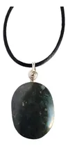 Comprar Jade Verde. En Acero, Collar Regulable. Piedra Natural.  Paz