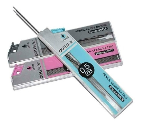 Lapice 3 Pcs 2b Recarga Mina Lapiz Automatica Varilla