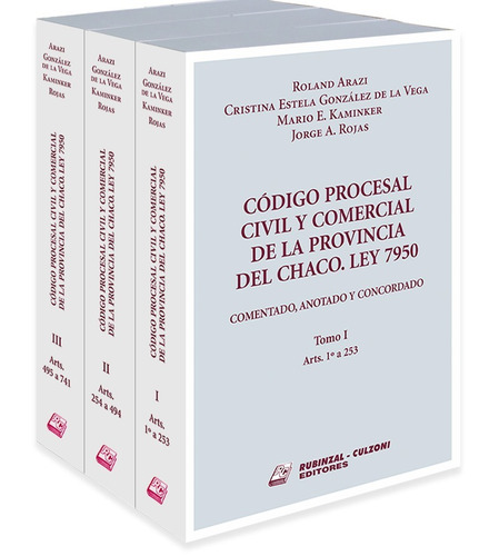 Código Procesal Civil Y Comercial De La Provincia Del Chaco