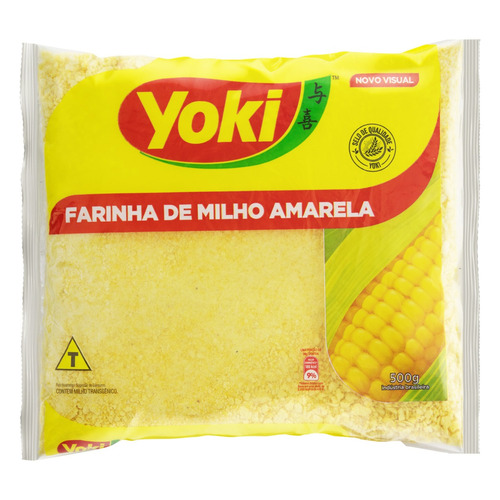 Farinha De Milho Amarela 500g Yoki