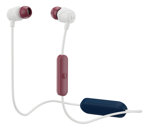 Auriculares in-ear gamer inalámbricos Skullcandy Jib Wireless white y crimson