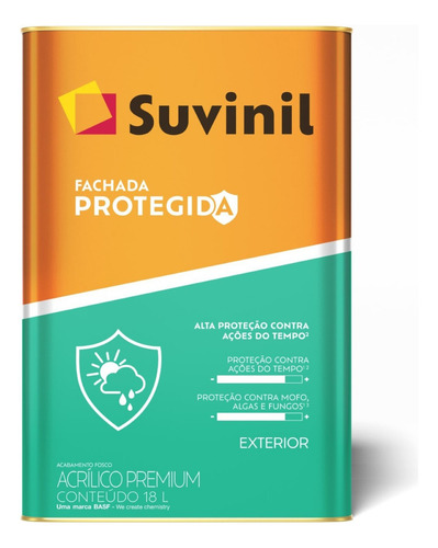 Tinta Acrílica Fosco Externo Areia 18l Suvinil