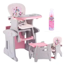 Comprar Silla De Comer Bebe Carpeta Silla Grande Y Posavaso Voyage Color Verde Silla De Comer Con Divisiones
