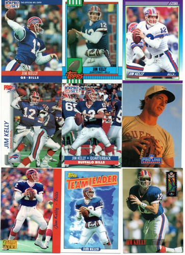 1990-1994 Jim Kelly Buffalo Bills ( 10 ) Lote