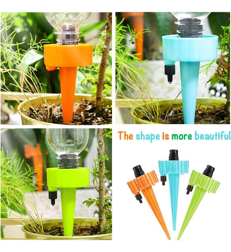 Sistema De Estacas Con Riego Automático Para Plantas De Vaca