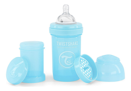 Twistshake Biberón Anticólicos De 180 Ml | Tetina De