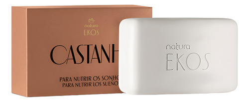 Jabon En Barra Natura Ekos Castaña Puro Vegetal Cuerpo 100g