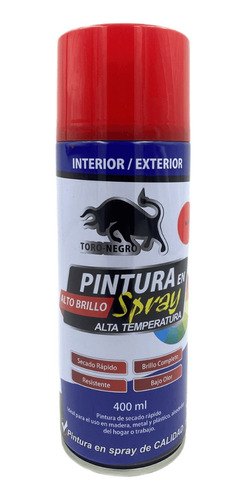 Pintura Alta Temperatura Spray 400ml