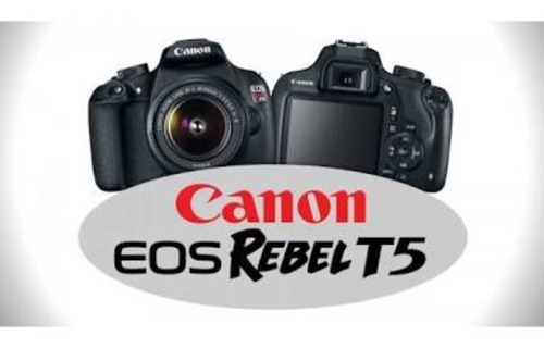 Camara Canon Modelo Eos Rebel T5 Nueva De Regalo Estuche