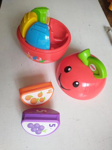 Juguete Manzana De Aprendizaje Fisher Price Ríe Y Aprende (Usado)