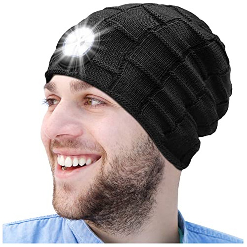 Gorro Led De Regalo Para Hombre Con Luz, Calcetín Navideño S