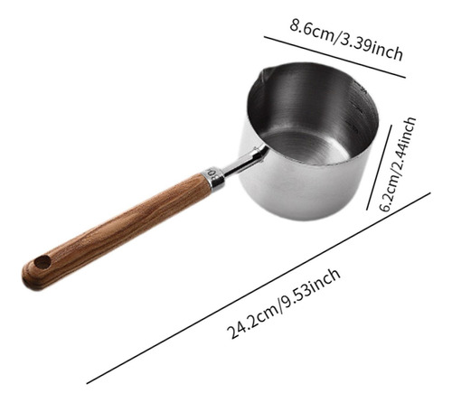 Panela Pequena Para Ferver Leite Com Alça, 300ml