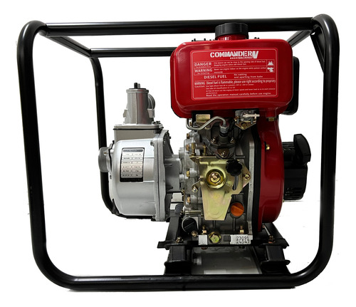 Motobomba A Diesel 2 X 2 6.5hp Commander Dwp20