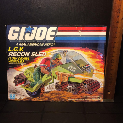 G.i. Joe Solo La Caja Del L.c.v. Recon Sled 