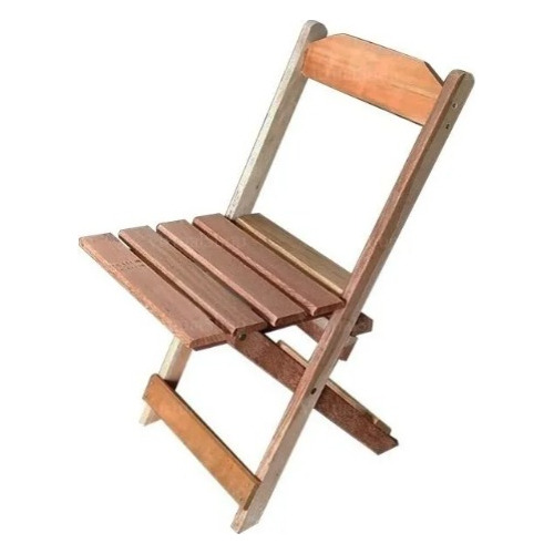 Conjunto Jogos De Mesa Dobrável Bar Lanchonete 4 Cadeiras Cor Pinus