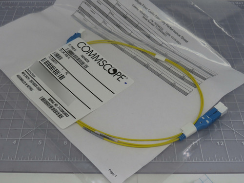 Lot Of 90 Commscope 760248235 71129450653 Yellow Fib Ccs