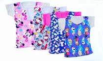 Comprar 4 Conjuntos Ropa Niña Short Y Playera Diseños Y Colores. M