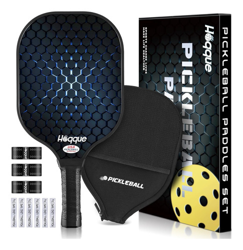 Juegos De Paletas De Pickleball De Fibra De Vidrio Ligeras C
