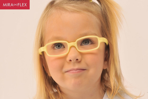 Imagem 1 de 5 de Óculos Infantil Miraflex Inquebrável New Baby 3 A 6 Anos