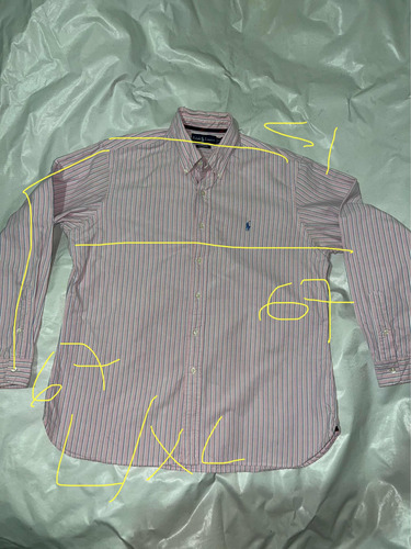 Camisa Polo Ralph Lauren Talla L/xl Imoecable Condicion