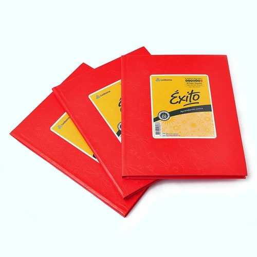 Imagen 2 de 10 de Cuadernos Exito Tapa Dura Forrados 48 Hojas X8 Variado