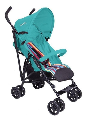 Carriola de paseo Evenflo Light route azul con chasis color negro