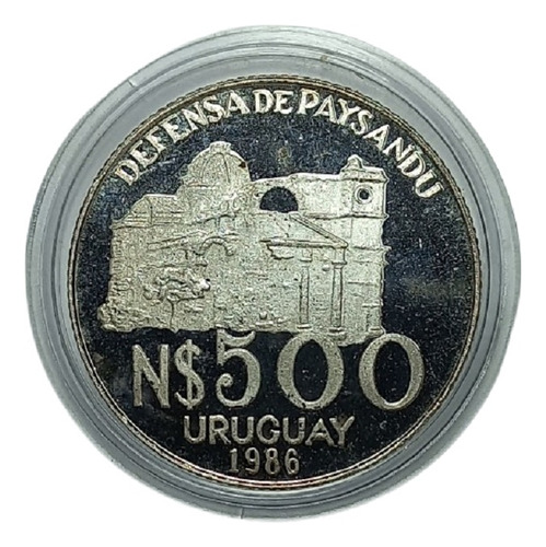 Uruguay - 500 Nuevos Pesos 1986 - Km 90 (ref 125)