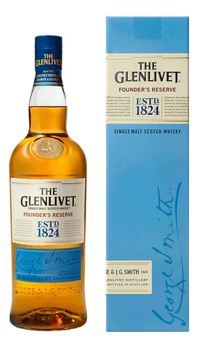 Pack De 4 Whisky The Glenlivet Founders Reserve 700 Ml