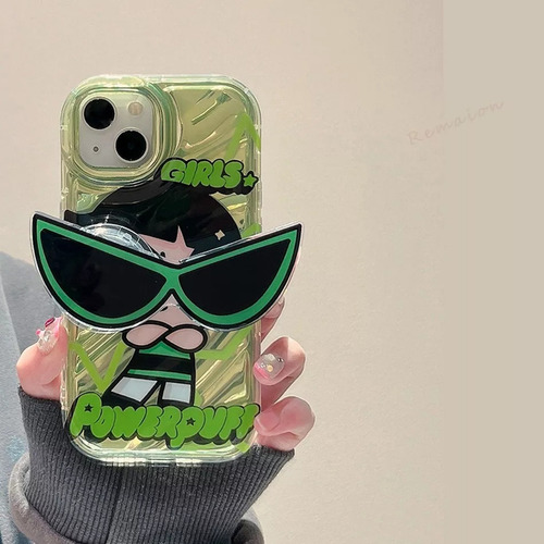 G, Funda Transparente Chica Superpoderosa For iPhone + Con