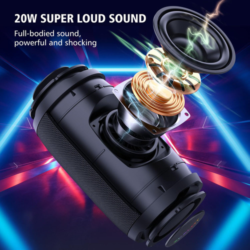 S49 Portable Bluetooth Speaker - Water Resistant