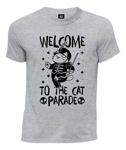 Camiseta Rock Alternativo Welcome Cat My Chemical Romance