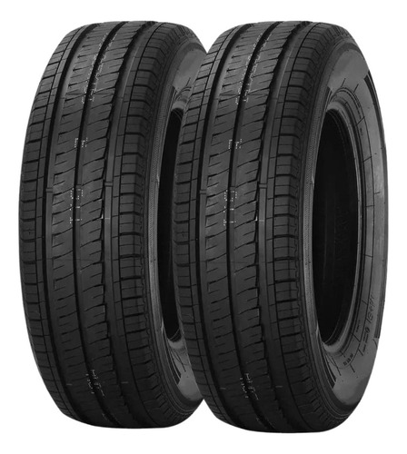 Kit 2 Pneu 195/75r16 107/105r Durable Cargo 4 8 Lonas