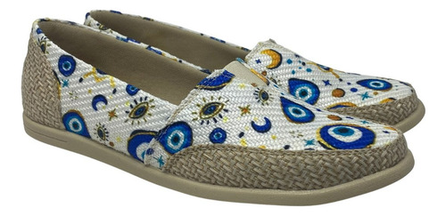 Alpargatas Casuales Para Mujer Vesper Slip On - Ojo Turco