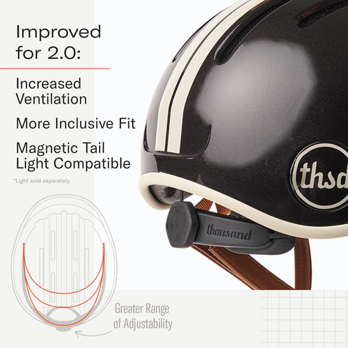 Casco De Bicicleta Thousand Heritage 2.0 Certificado De Segu