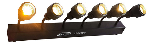 Kit 4 Ribalta Pimbim Foco Ajustavel 30w Branco Quente Dmx
