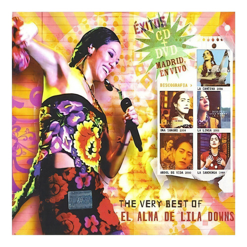 Lila Downs The Very Best Of El Alma De Lila Downs Cd + Dvd