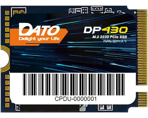 Dato Dp430 2tb Ssd, M.2 2230 Pcie Gen4x4 Nvme Unidad Interna