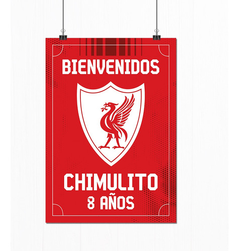 Kit Imprimible Cumpleaños Personalizado Liverpool
