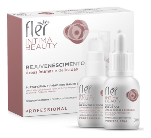 Kit Rejuvenescimento Firmadora Íntima Beauty Flér