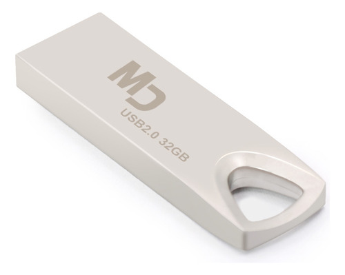 Kit 50 Pendrive Grande 32gb Atacado Masterdrive Prateado Lisa