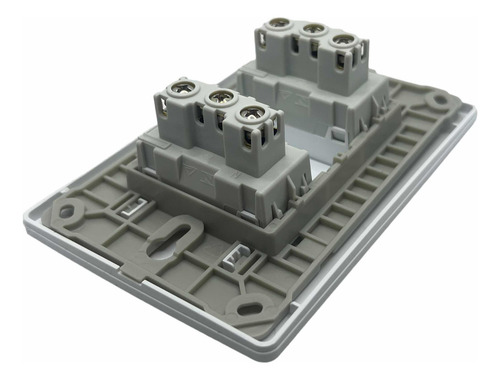 Tomada Dupla 20a Weg Esatta 2p+t 250v Branco C/ Placa 4x2